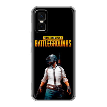 Силиконовый чехол на Infinix GT 30 Pro с принтом PUGB ПАГБ