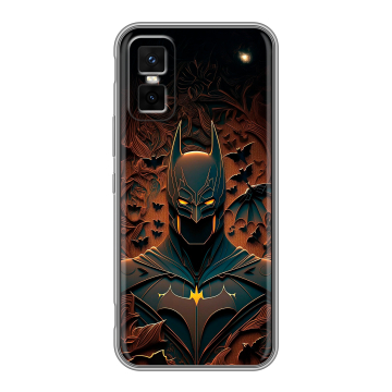 Силиконовый чехол на Infinix GT 30 Pro с принтом Batman Бэтмен