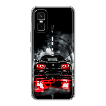 Силиконовый чехол на Infinix GT 30 Pro с принтом BMW БМВ