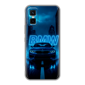 Силиконовый чехол на Infinix GT 30 Pro с принтом BMW БМВ