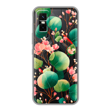 Силиконовый чехол на Infinix GT 30 Pro с принтом женский