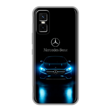 Силиконовый чехол на Infinix GT 30 Pro с принтом Mercedes Мерседес