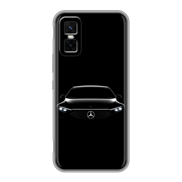 Силиконовый чехол на Infinix GT 30 Pro с принтом Mercedes Мерседес