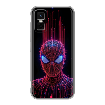 Силиконовый чехол на Infinix GT 30 Pro с принтом Spiderman Человек паук