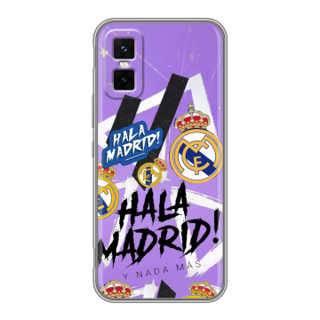 Силиконовый чехол на Infinix GT 30 Pro с принтом Real Madrid Реал Мадрид