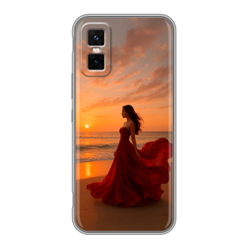 Силиконовый чехол на Infinix GT 30 Pro с принтом со своим фото