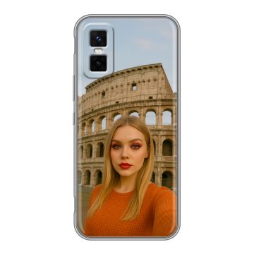 Силиконовый чехол на Infinix GT 30 Pro с принтом чехол с фото