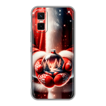 Силиконовый чехол на Infinix GT 30 Pro с принтом Новый год