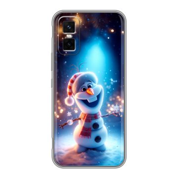 Силиконовый чехол на Infinix GT 30 Pro с принтом Новый год