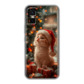 Силиконовый чехол на Infinix GT 30 Pro с принтом Новый год