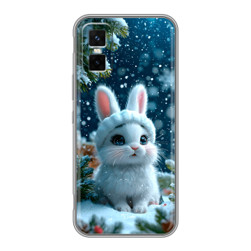 Силиконовый чехол на Infinix GT 30 Pro с принтом Новый год