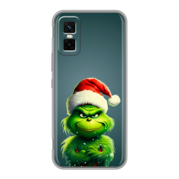 Силиконовый чехол на Infinix GT 30 Pro с принтом Новый год