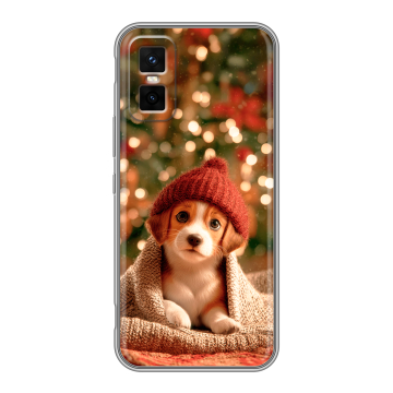 Силиконовый чехол на Infinix GT 30 Pro с принтом Новый год