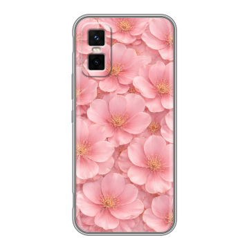Силиконовый чехол на Infinix GT 30 Pro с принтом женский