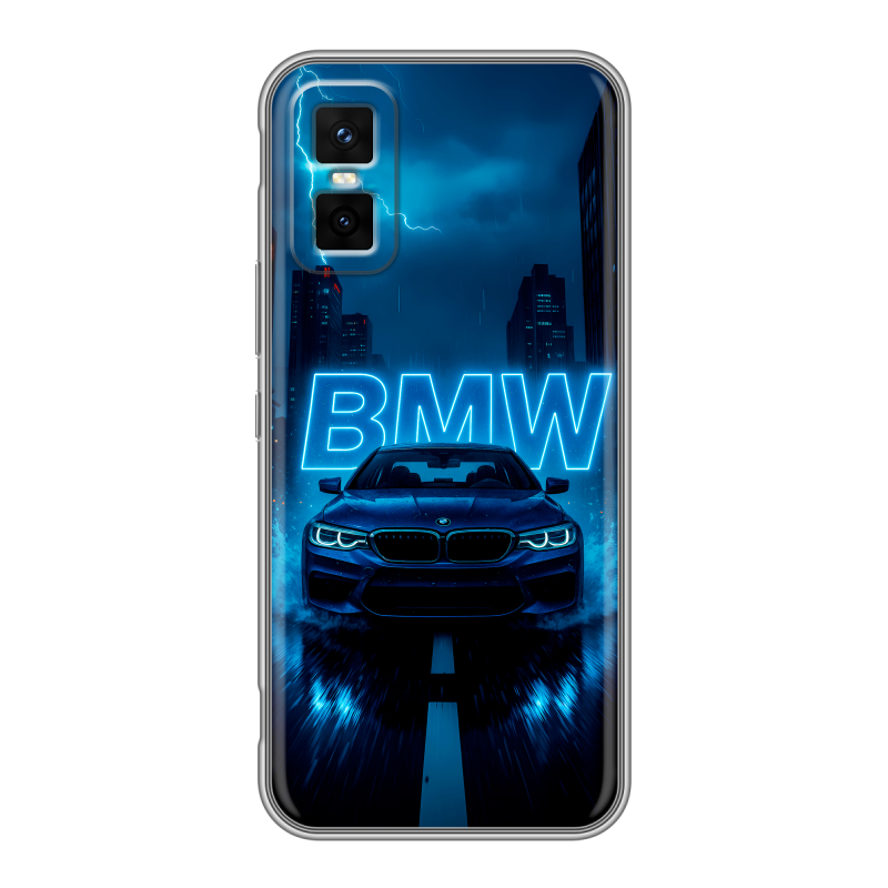 Силиконовый чехол на Infinix GT 30 Pro с принтом BMW БМВ Силиконовый чехол на Infinix GT 30 Pro с принтом BMW БМВ