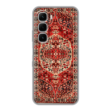 Силиконовый чехол на Infinix Hot 60i с принтом Ковер