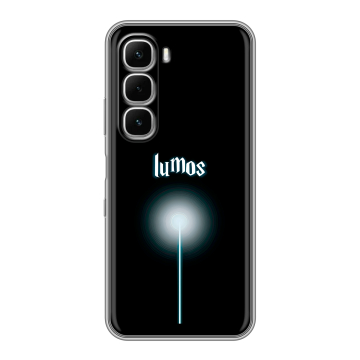 Силиконовый чехол на Infinix Hot 60i с принтом Harry Potter Гарри Поттер