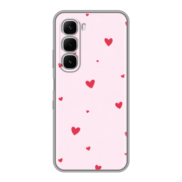 Силиконовый чехол на Infinix Hot 60i с принтом для девочек