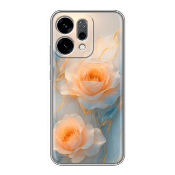 Силиконовый чехол на OPPO Reno14 5G с принтом Женский