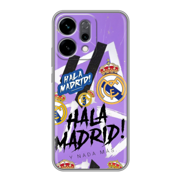 Силиконовый чехол на OPPO Reno14 5G с принтом Real Madrid Реал Мадрид