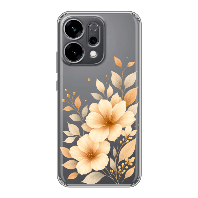 Силиконовый чехол на OPPO Reno14 5G с принтом для девушки Силиконовый чехол на OPPO Reno14 5G с принтом для девушки