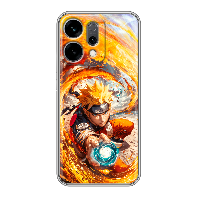 Силиконовый чехол на OPPO Reno14 5G с принтом Аниме Наруто Naruto Силиконовый чехол на OPPO Reno14 5G с принтом Аниме Наруто Naruto