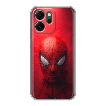 Силиконовый чехол на OPPO Reno14 FS 5G с принтом Spiderman Человек паук Силиконовый чехол на OPPO Reno14 FS 5G с принтом Spiderman Человек паук