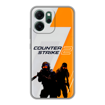 Силиконовый чехол на OPPO Reno14 FS 5G с принтом Counter Strike Силиконовый чехол на OPPO Reno14 FS 5G с принтом Counter Strike