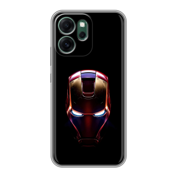 Силиконовый чехол на OPPO Reno14 FS 5G с принтом IronMan Железный человек Силиконовый чехол на OPPO Reno14 FS 5G с принтом IronMan Железный человек