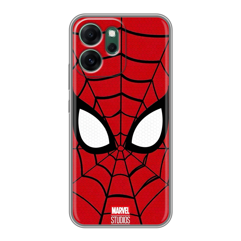 Силиконовый чехол на OPPO Reno14 F с принтом человек паук spiderman Силиконовый чехол на OPPO Reno14 F с принтом человек паук spiderman