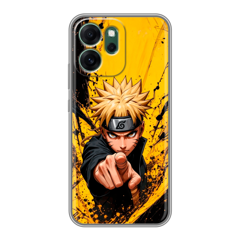 Силиконовый чехол на OPPO Reno14 F с принтом Naruto Наруто Силиконовый чехол на OPPO Reno14 F с принтом Naruto Наруто