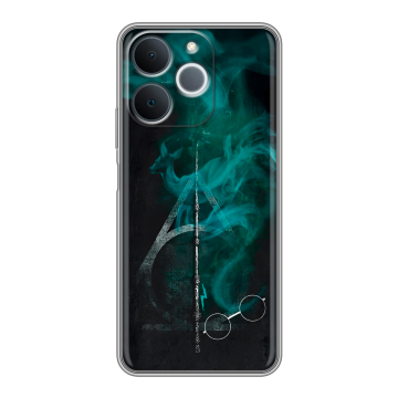 Силиконовый чехол на Realme Note 70 с принтом Гарри Поттер Harry Potter