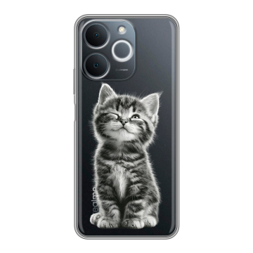 Силиконовый чехол на Realme Note 70 с принтом Котенок Силиконовый чехол на Realme Note 70 с принтом Котенок