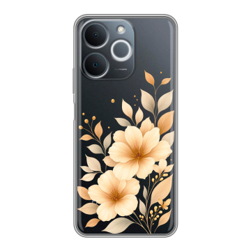 Силиконовый чехол на Realme Note 70 с принтом для девушки Силиконовый чехол на Realme Note 70 с принтом для девушки