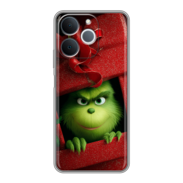 Силиконовый чехол на Realme Note 70 с принтом Новый год Силиконовый чехол на Realme Note 70 с принтом Новый год
