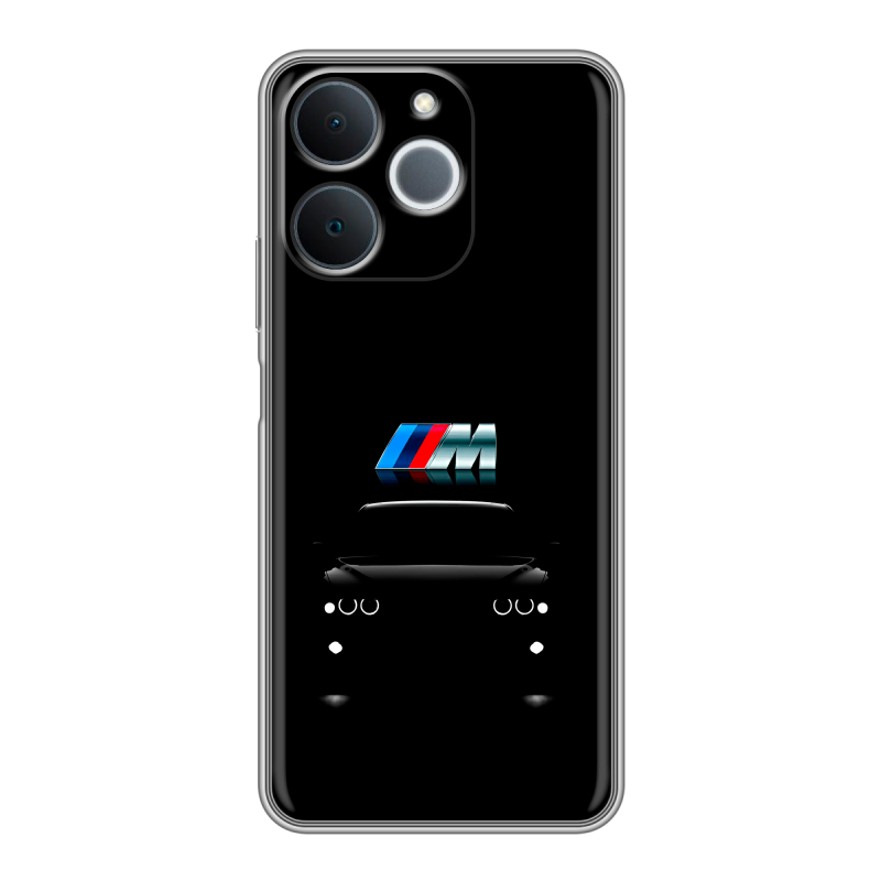 Силиконовый чехол на Realme Note 70 с принтом БМВ BMW Силиконовый чехол на Realme Note 70 с принтом БМВ BMW