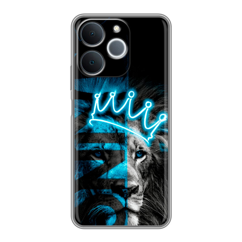 Силиконовый чехол на Realme Note 70 с принтом Король лев Силиконовый чехол на Realme Note 70 с принтом Король лев