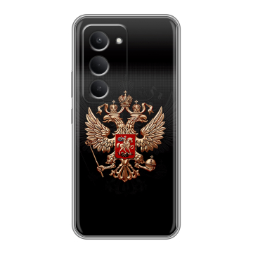 Силиконовый чехол на Redmi 15 с принтом Герб России Силиконовый чехол на Redmi 15 с принтом Герб России