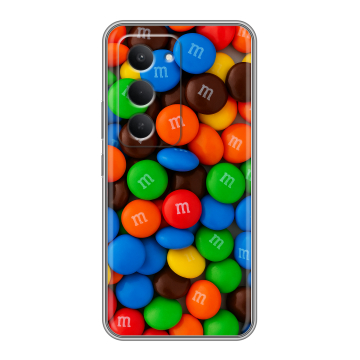 Силиконовый чехол на Redmi 15 с принтом Конфеты Силиконовый чехол на Redmi 15 с принтом Конфеты