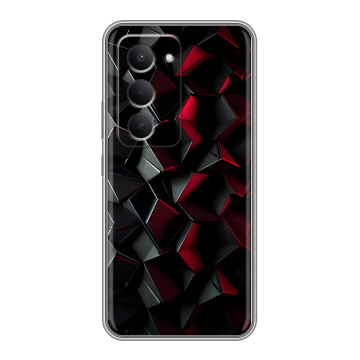 Силиконовый чехол на Redmi 15 с принтом Абстракция