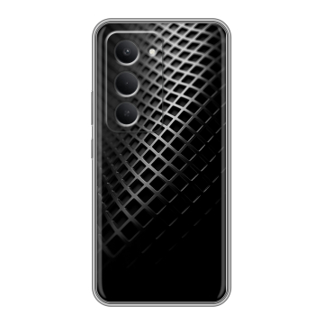 Силиконовый чехол на Redmi 15 с принтом Текстура металла