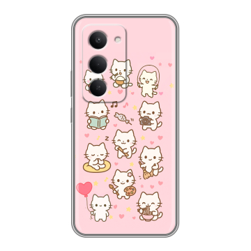 Силиконовый чехол на Redmi 15 с принтом Hello Kitty Хелоу Кити