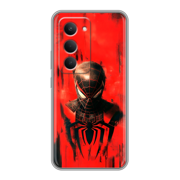Силиконовый чехол на Redmi 15 с принтом человек паук spiderman Силиконовый чехол на Redmi 15 с принтом человек паук spiderman