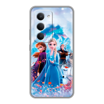 Силиконовый чехол на Redmi 15 с принтом Холодное сердце Frozen Силиконовый чехол на Redmi 15 с принтом Холодное сердце Frozen
