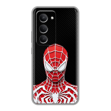 Силиконовый чехол на Redmi 15 с принтом человек паук spiderman