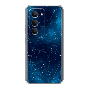 Силиконовый чехол на Redmi 15 с принтом Космос звезды