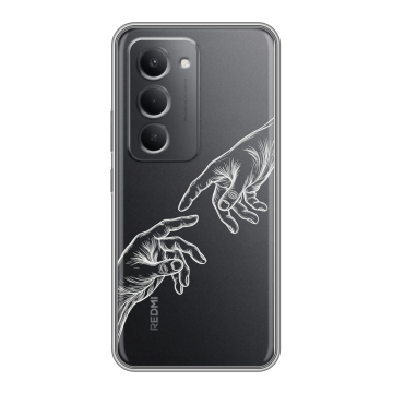 Силиконовый чехол на Redmi 15 с принтом Сотворение мира