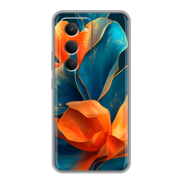Силиконовый чехол на Redmi 15 с принтом Цветы