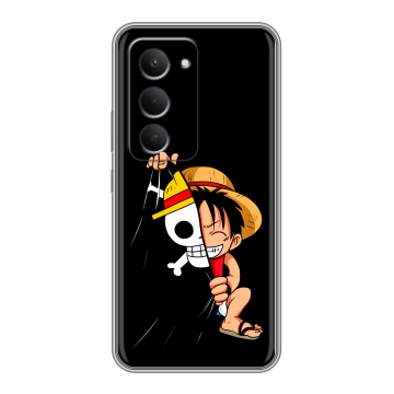 Силиконовый чехол на Redmi 15 с принтом One Piece Ван Пис