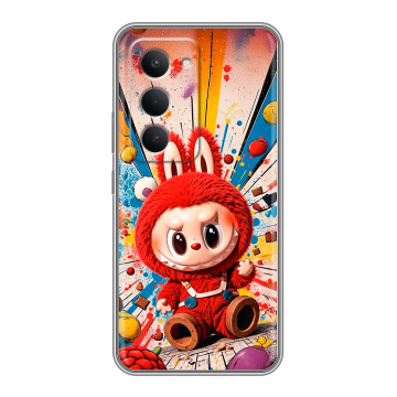 Силиконовый чехол на Redmi 15 с принтом Labubu Лабубу Силиконовый чехол на Redmi 15 с принтом Labubu Лабубу